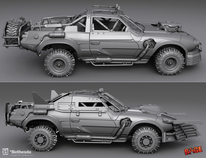 Illustration for article titled The Pretty Ladies, Mutants & Busted Old Cars of RAGE's Wasteland